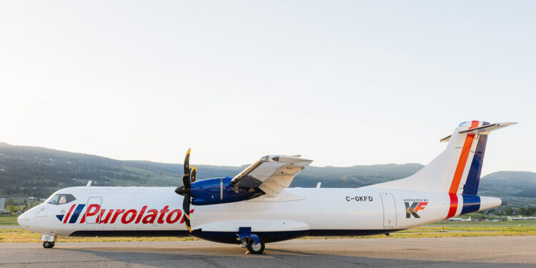 KF Aerospace a converti le premier des ATR 72-500F destinés à Purolator