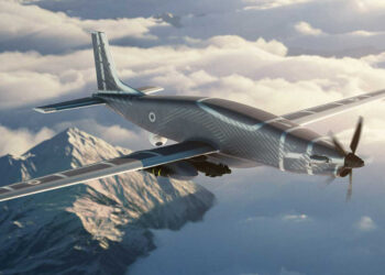 Bourget 2025 : Le drone MALE AAROK de Turgis & Gaillard paré au décollage