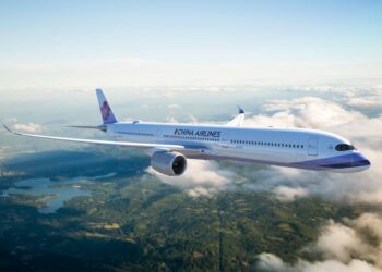 Un A350-1000 aux couleurs de China Airlines. Image Copyright Airbus