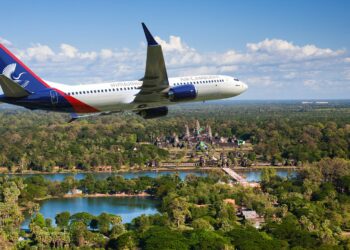 New Boeing customer, Air Cambodia, orders up to 20 737 MAX jets that will fly in the airline’s new livery.