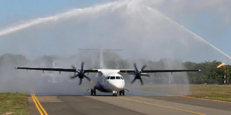 L'un des 45 ATR 72-600 de la compagnie low-cost indienne IndiGo. Photo Copyright IndiGo