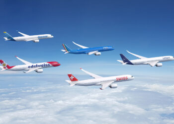 Le groupe Lufthansa dispose déjà d'Airbus A350-900 au sein des flottes de Lufthansa, SWISS, ITA Airways, Edelweiss et bientôt chez Discover (en 2027). Image Copyright Deutsche Lufthansa AG