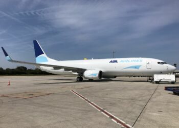 Un 737-800BCF du groupe ASL Airlines. Photo Copyright ASL Aviation Holdings DAC